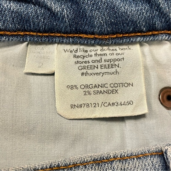 EILEEN FISHER Organic Cotton Straight Jeans - Picture 5 of 6